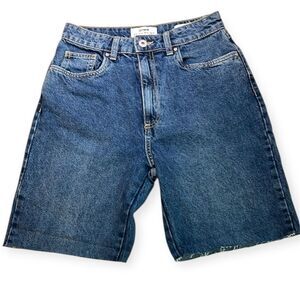 Cotton On Denim Blue Jean Jorts Shorts Size 4 US